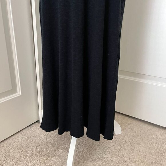 Vintage Wet Seal Crystal-Adorned Ribbed Maxi Dress – Y2K Glam Goth Revival, S/M - Picture 5 of 12